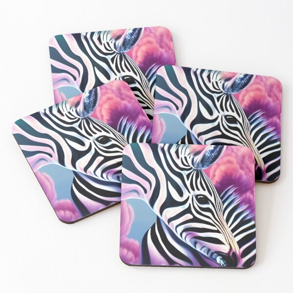Item preview, Zebra Profile Portrait designed and sold by DreamingAwake1.