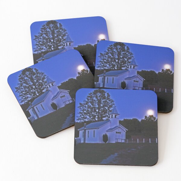 Item preview, Chapel and moon - West Virginia designed and sold by michael6076.