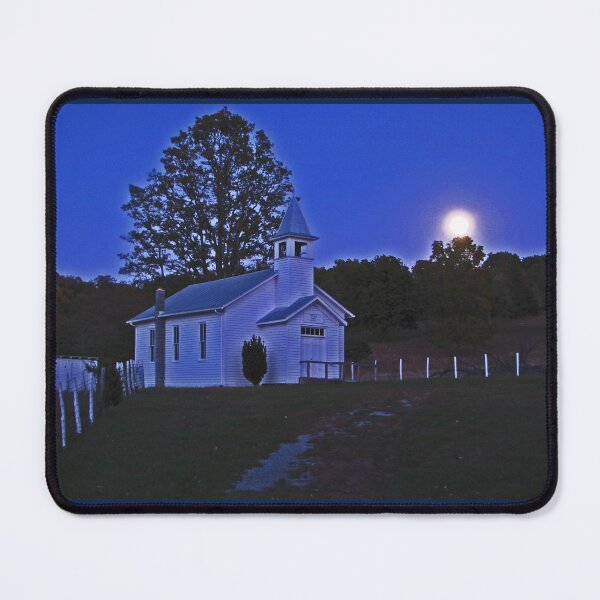 Item preview, Chapel and moon - West Virginia designed and sold by michael6076.