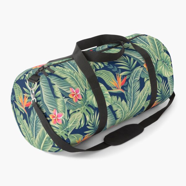 Item preview, Tropical Banana Monstera Palm Leaves & Flowers designed and sold by CatyArte.