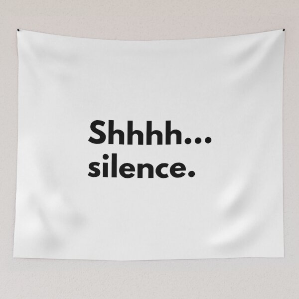 Item preview, Shhhh... silence. designed and sold by Dj Gavric998.