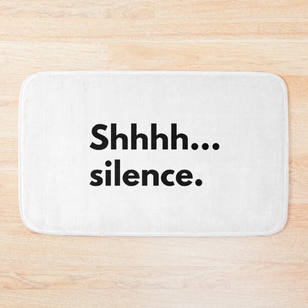 Item preview, Shhhh... silence. designed and sold by Dj Gavric998.