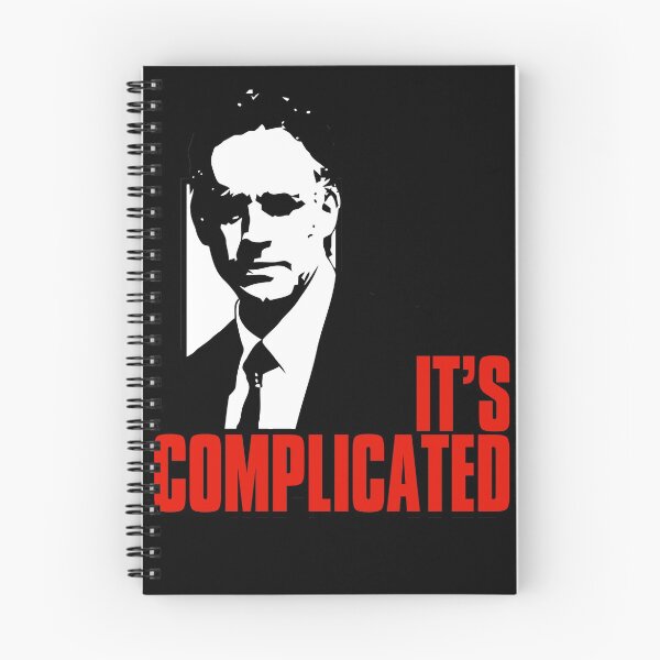 Item preview, It's Complicated. Jordan Peterson Quote designed and sold by Karina2017.