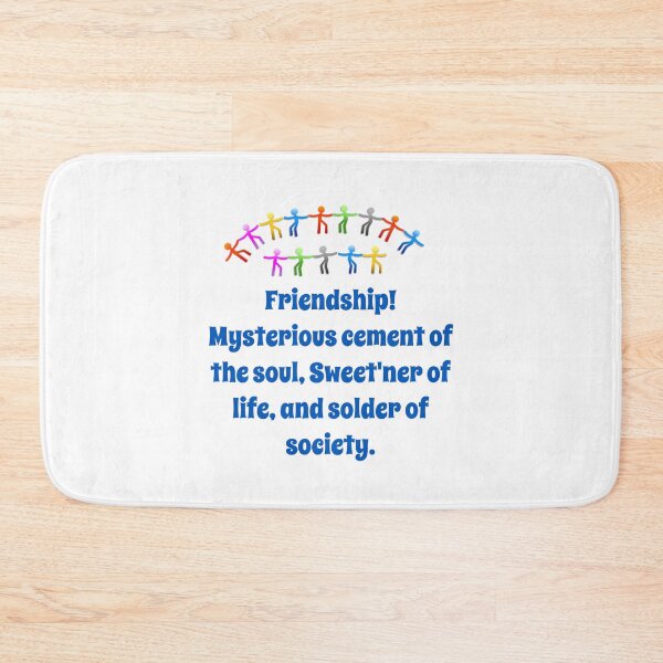 Item preview, Friendship Mysterious Cement - Friendship Quote  designed and sold by CrankyOldDude.