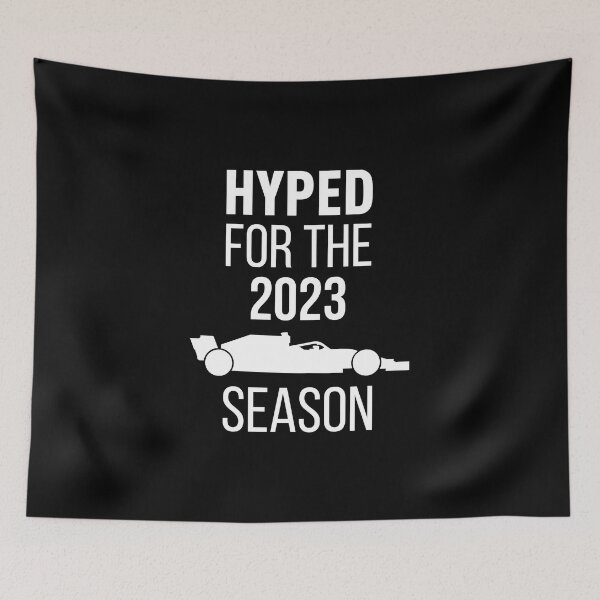 Item preview, Hyped for the 2023 Season! (White) designed and sold by FilipeFerreira.