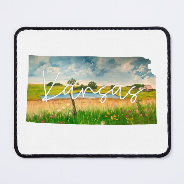 Item preview, Kansas Landscape designed and sold by Katie Morris Art.