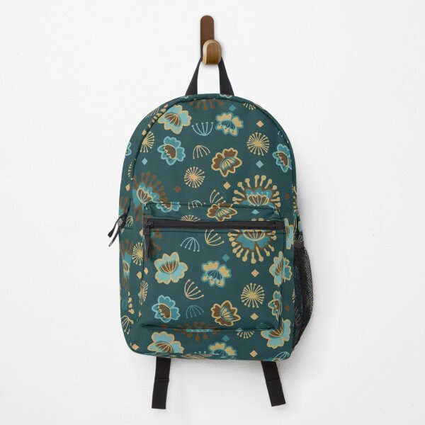 Item preview, Andean Flower in Blue designed and sold by ElsaDesign.