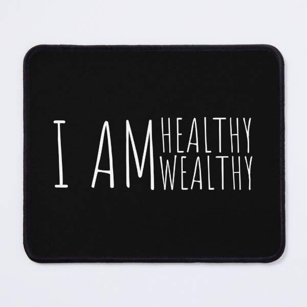 Item preview, I am Healthy I am Wealthy | I AM AFFIRMATIONS designed and sold by courtnels.