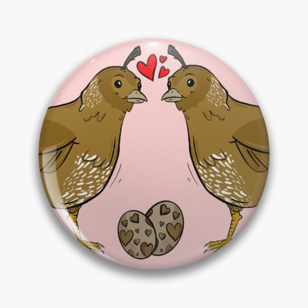 Item preview, I'm So Thankful for Such a Quail-ity Partner (Valentine's) designed and sold by KoalaAndTheBird.