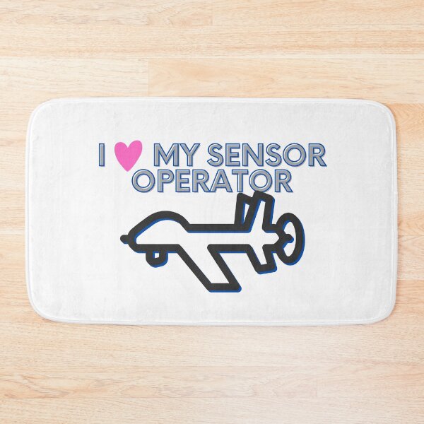 Item preview, I heart my sensor operator - blue designed and sold by Nsideoutpumpkin.