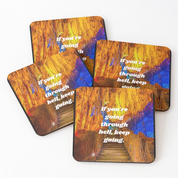 Item preview, Going through hell, keep going! designed and sold by courtney petersen.