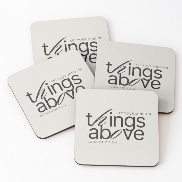 Item preview, Colossians 3:2-4 designed and sold by PureEndeavors.