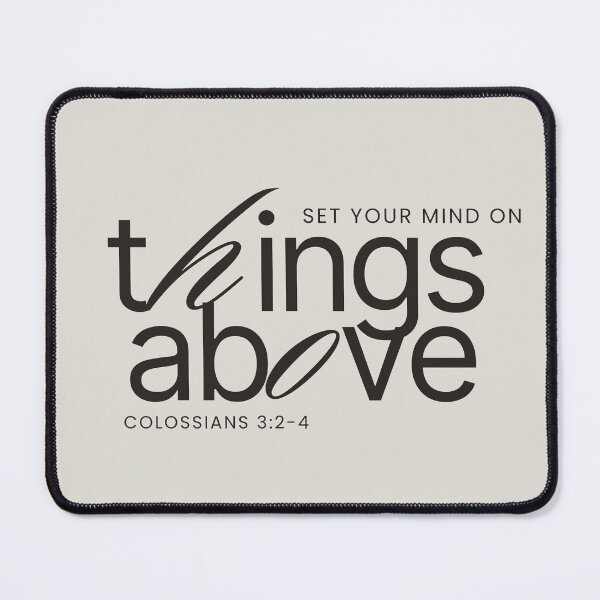 Item preview, Colossians 3:2-4 designed and sold by PureEndeavors.