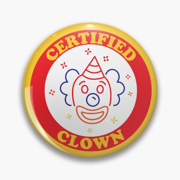 Item preview, Certified Clown designed and sold by IslandDesignArt.