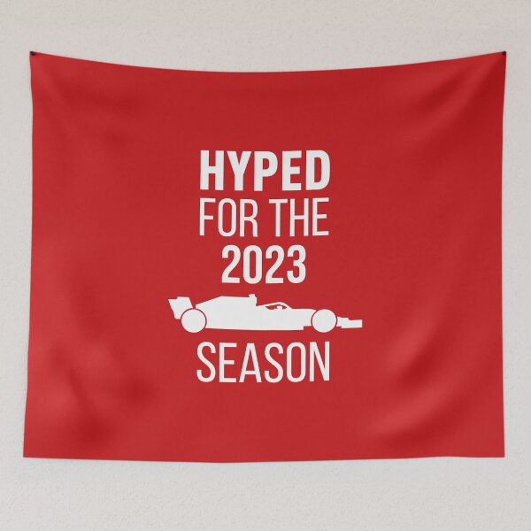 Item preview, Hyped for the 2023 Season! (Red BG) designed and sold by FilipeFerreira.