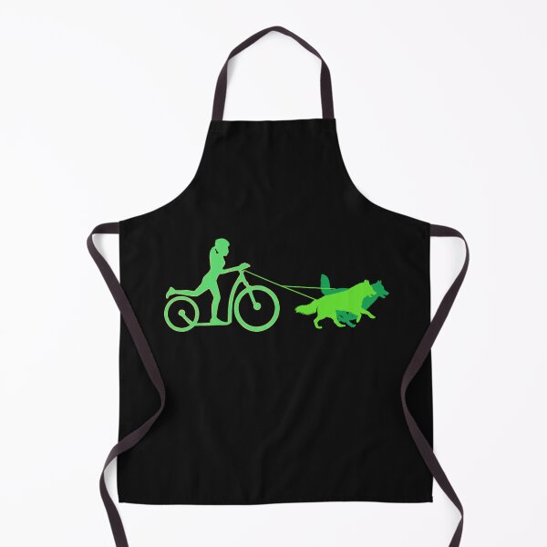 Item preview, Scooterjor Husky Female Green designed and sold by DoggoWisdoms.