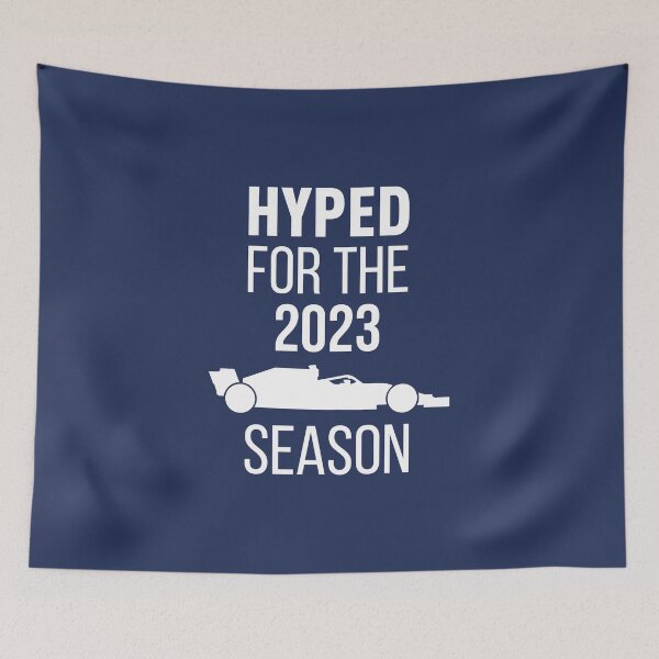 Item preview, Hyped for the 2023 Season! (Blue BG) designed and sold by FilipeFerreira.