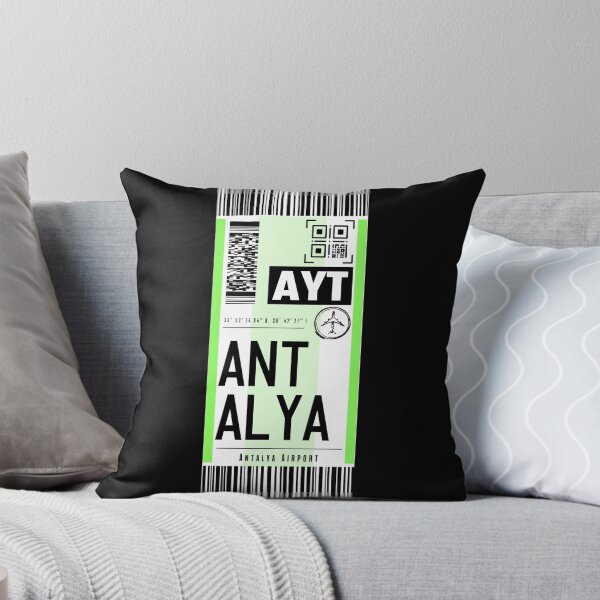 Item preview, ANTALYA AYT classic luggage tag designed and sold by LeddsoDello.