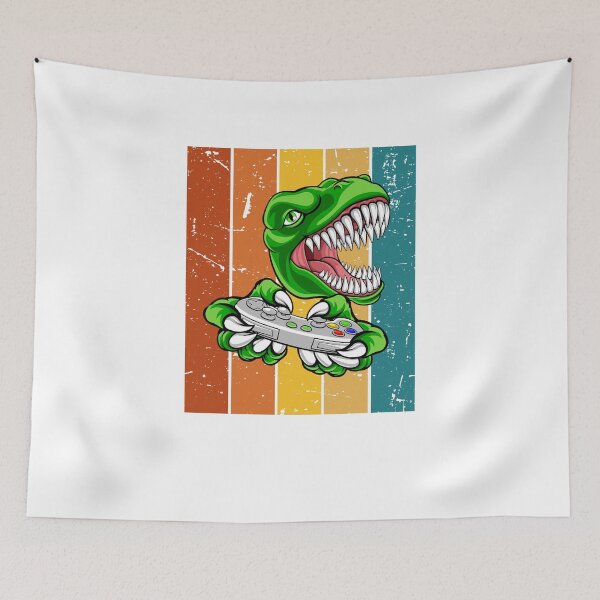 Item preview, Dino gamer t-shirt - gaming shirt designed and sold by Abdo73.