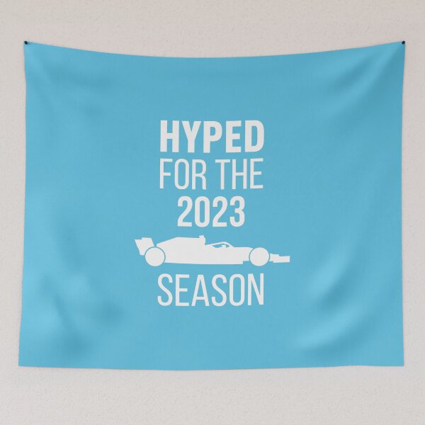 Item preview, Hyped for the 2023 Season! (Light Blue BG) designed and sold by FilipeFerreira.