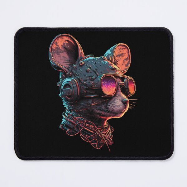 Item preview, Futuristic Cyperpunk - Mechanical Steampunk Rat designed and sold by RailoImage.