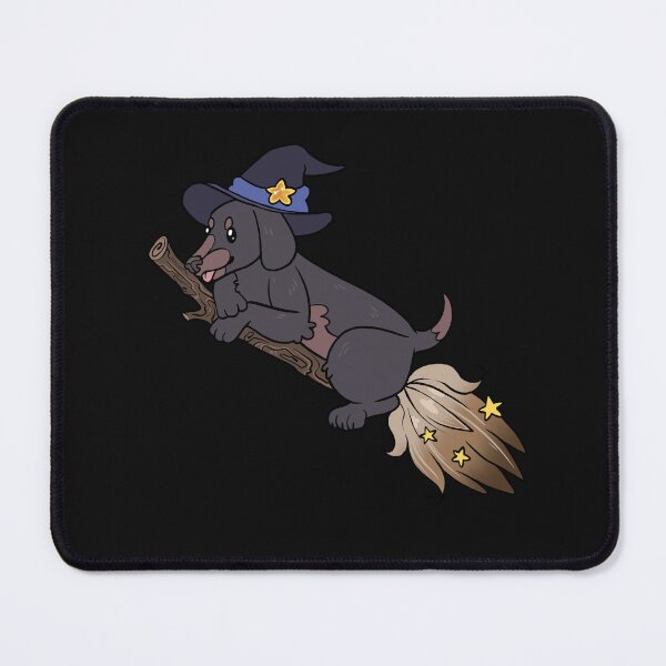 Item preview, Dachshund witch designed and sold by Hannah Hibbert.