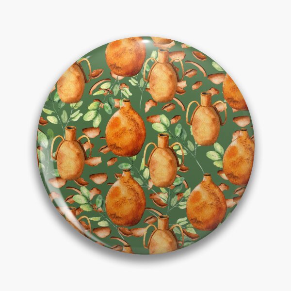 Item preview, Clay Pottery Seamless Pattern designed and sold by PBJArt.