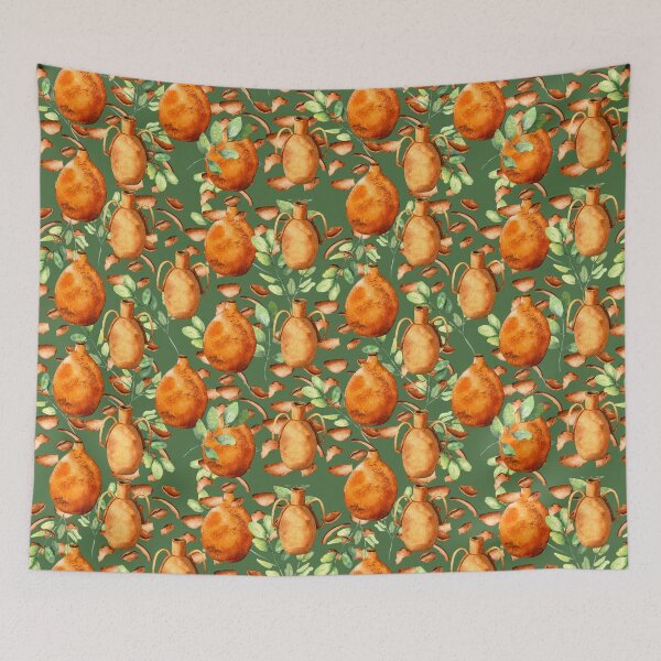 Item preview, Clay Pottery Seamless Pattern designed and sold by PBJArt.