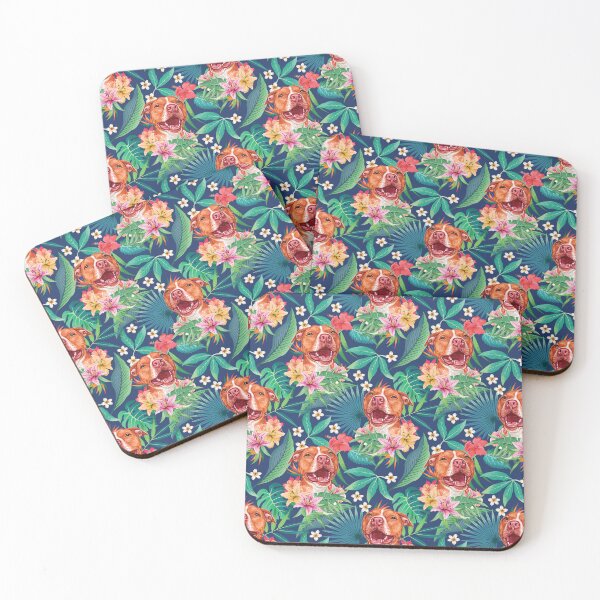 Item preview, Tropical Red Pit Bull Pitbull 2 designed and sold by lulupetart.