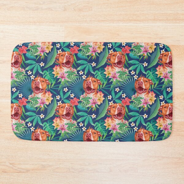 Item preview, Tropical Red Pit Bull Pitbull 2 designed and sold by lulupetart.