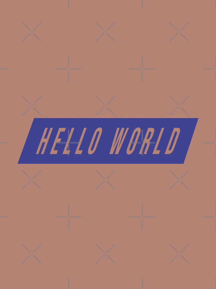 Thumbnail 4 of 4, Boxy T-Shirt, Hello World-Python Code designed and sold by FridPix.