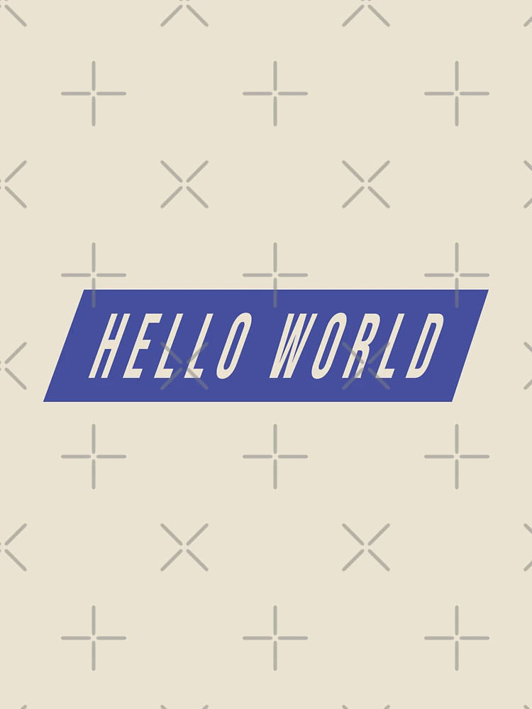 Thumbnail 4 of 4, Relaxed T-Shirt, Hello World-Python Code designed and sold by FridPix.