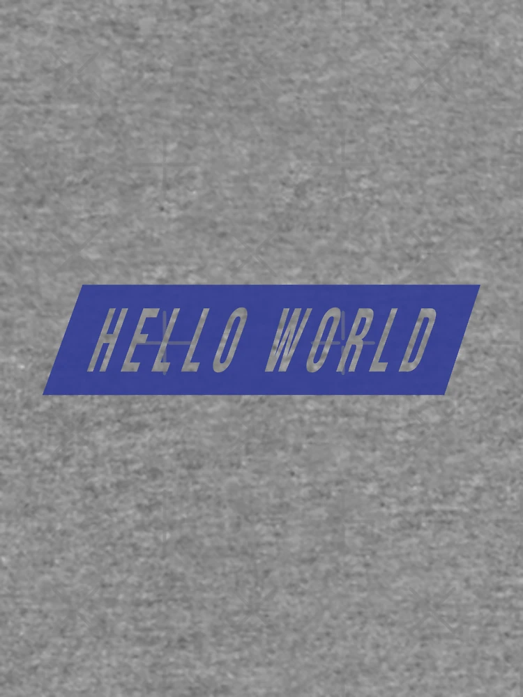 Thumbnail 6 von 6, Leichter Pullover, Hallo Welt-Python-Code designt und verkauft von FridPix.