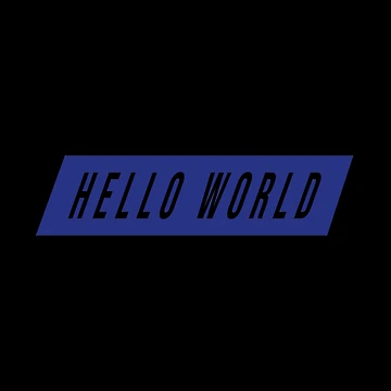 Artwork thumbnail, Hello World-Python Code by FridPix