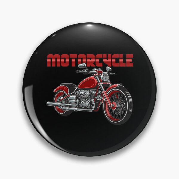 Item preview, The Red British Motorcycle    designed and sold by fabulousio5.