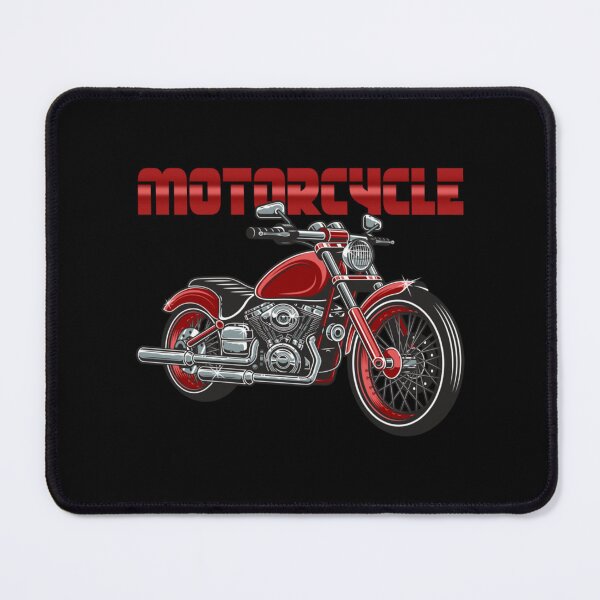 Item preview, The Red British Motorcycle    designed and sold by fabulousio5.