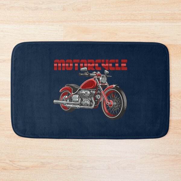 Item preview, The Red British Motorcycle    designed and sold by fabulousio5.