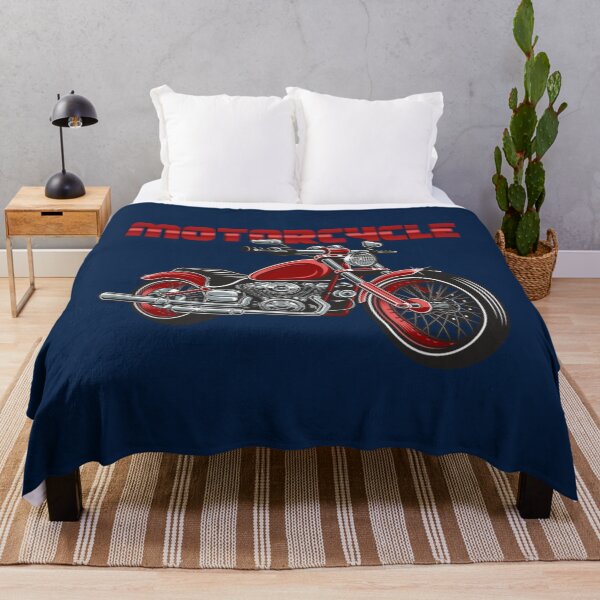 Item preview, The Red British Motorcycle    designed and sold by fabulousio5.