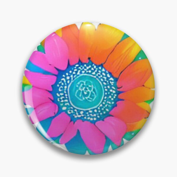 Item preview, Rainbow Sunflower Bud 02 designed and sold by CheeseBlueprint.