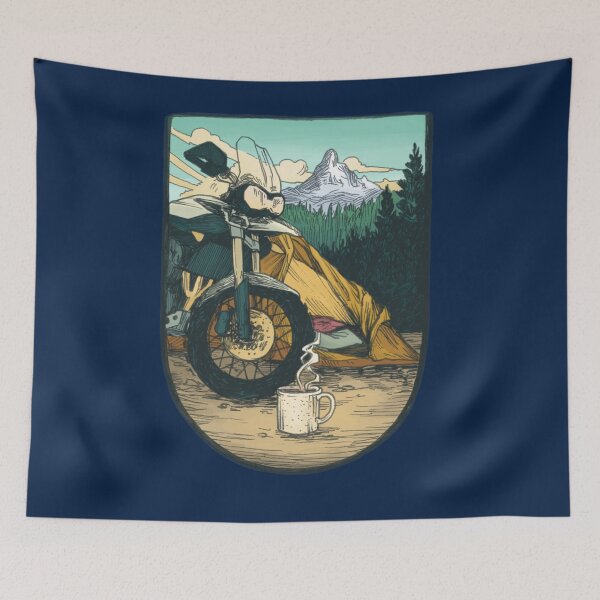 Item preview, Moto Camp Life   designed and sold by fabulousio5.