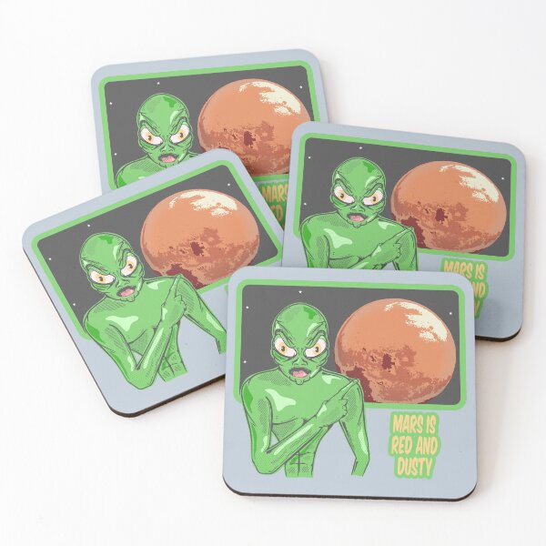 Item preview, Planet Mars funny Alien review designed and sold by piedaydesigns.