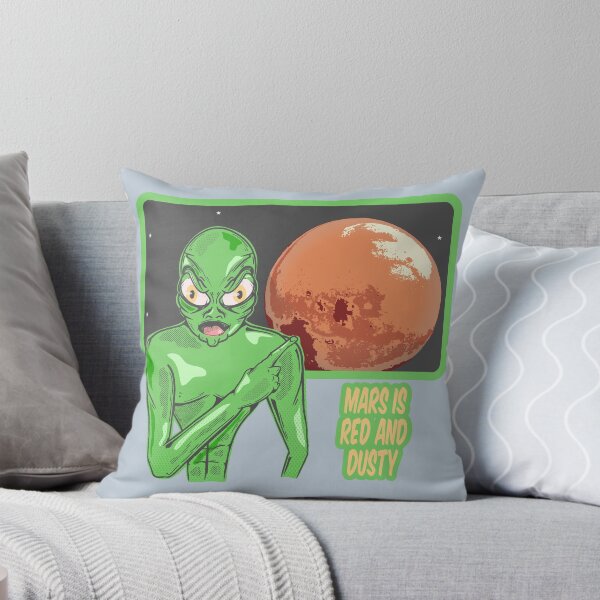 Item preview, Planet Mars funny Alien review designed and sold by piedaydesigns.