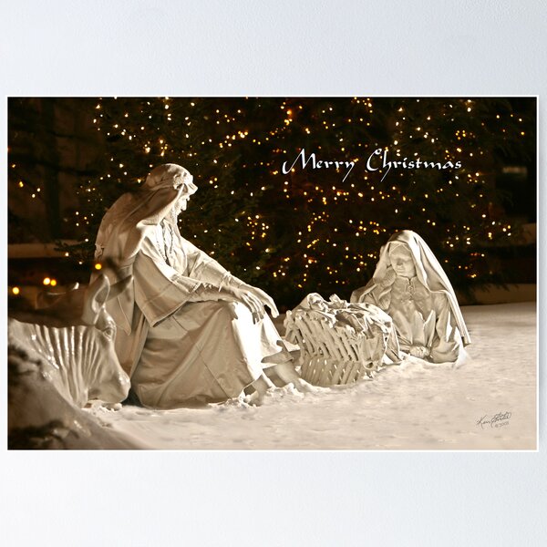 Item preview, Manger Scene Christmas Card designed and sold by Ken Fortie.