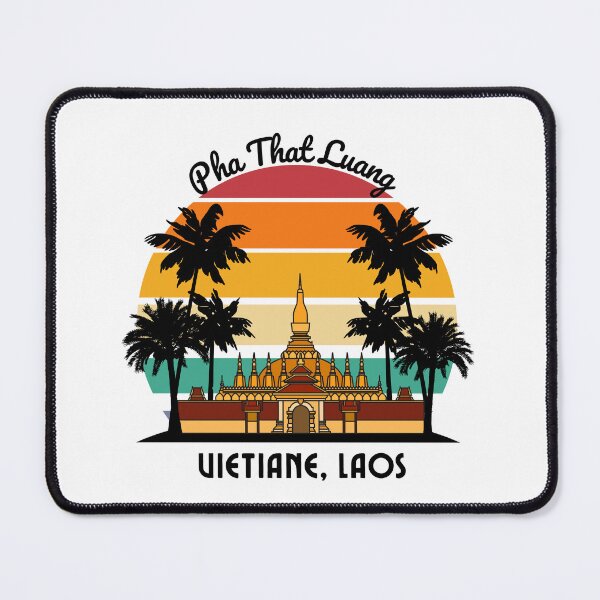 Item preview,  Laos, Pha That Luang, Vietiane, Laos Travel designed and sold by Desert Bird.