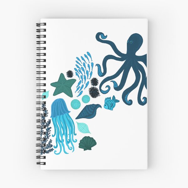Aperçu de l'œuvre Créatures de la mer créée et vendue par sci-llustrate.