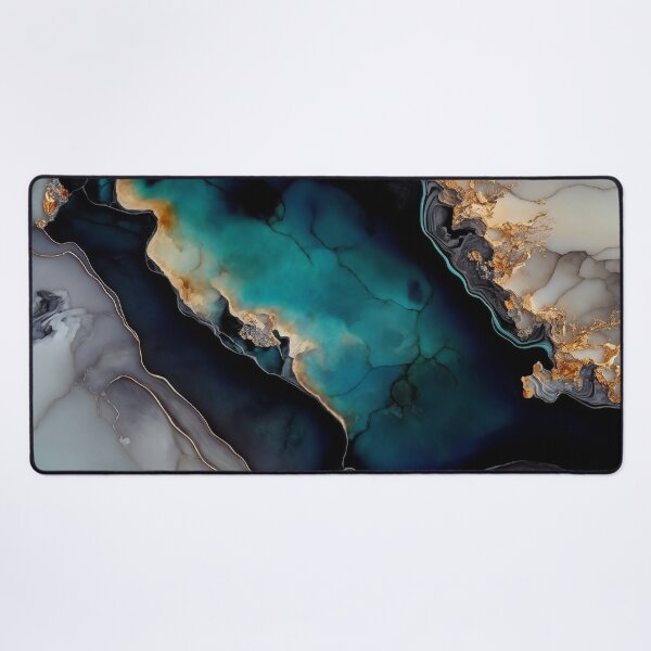 Item preview, Grand Pool - Abstract Alcohol Ink Resin Art designed and sold by inkvestor.