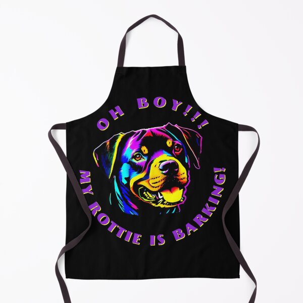 Item preview, Oh Boy My Dog Is Barking Rottie Colorful designed and sold by kubix81.