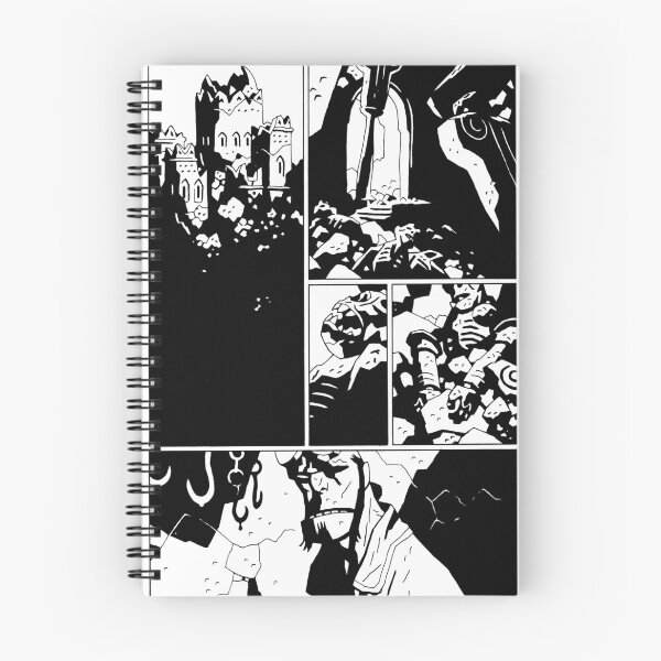 Item preview, Hellboy Panels by Mike Mignola designed and sold by woodycompton.