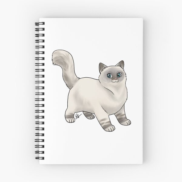 Item preview, Cat - Birman - Lilac Point designed and sold by Jennifer Stolzer.