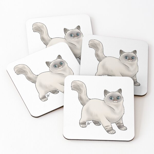 Item preview, Cat - Birman - Lilac Point designed and sold by Jennifer Stolzer.